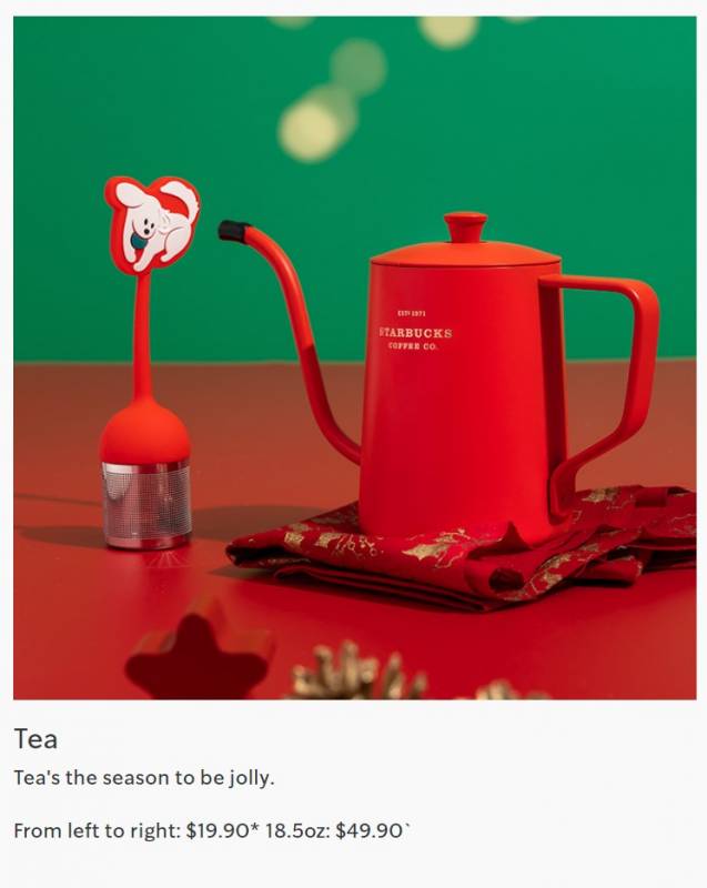 今年星巴克圣诞主题系列来啦!暖心可爱的小动物圣诞节设计,超丰富款式挑花眼