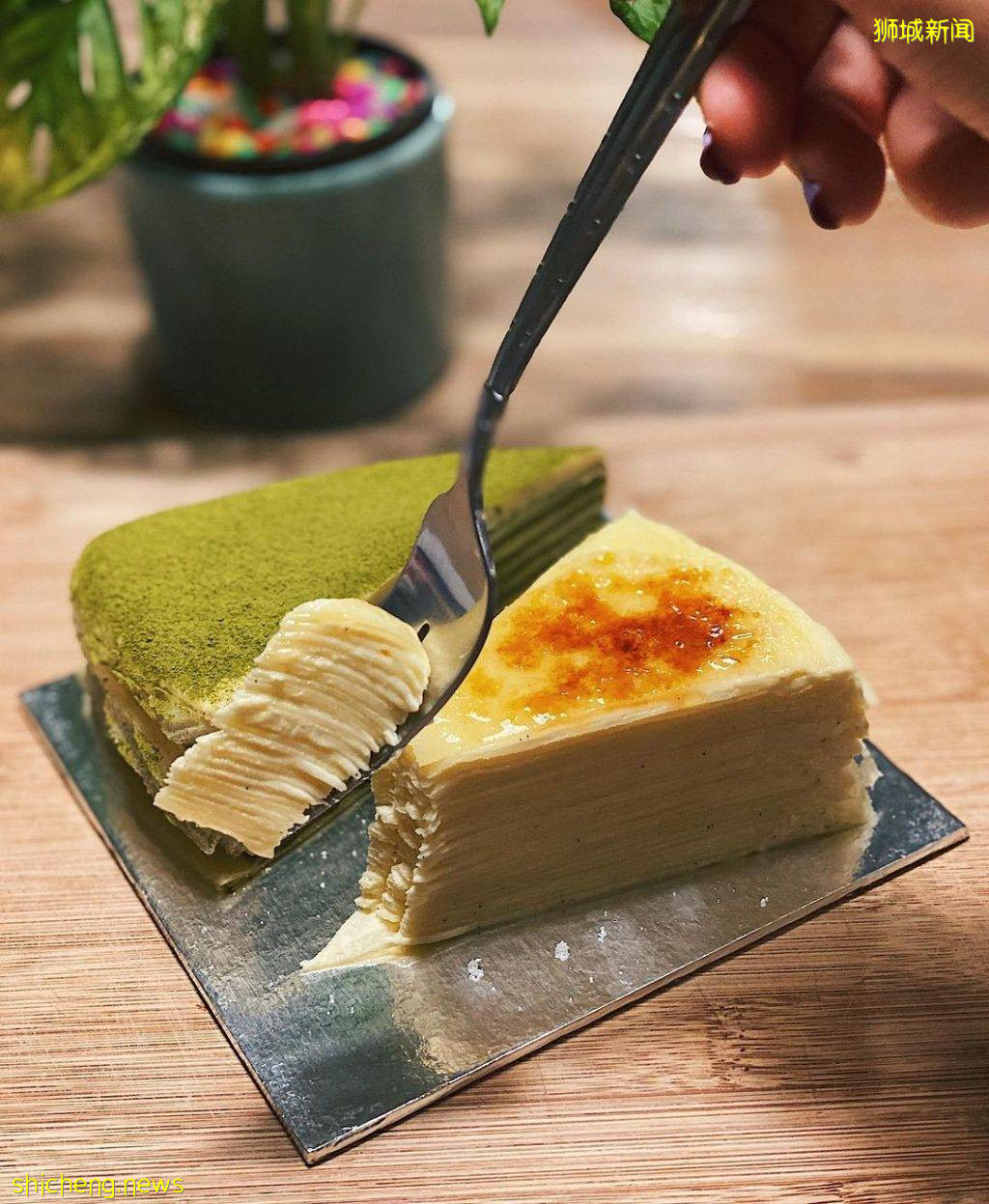 甜食时间到🔛盘点新加坡千层蛋糕😋柔韧饼皮+细腻奶油🍰层层叠加、好料层层