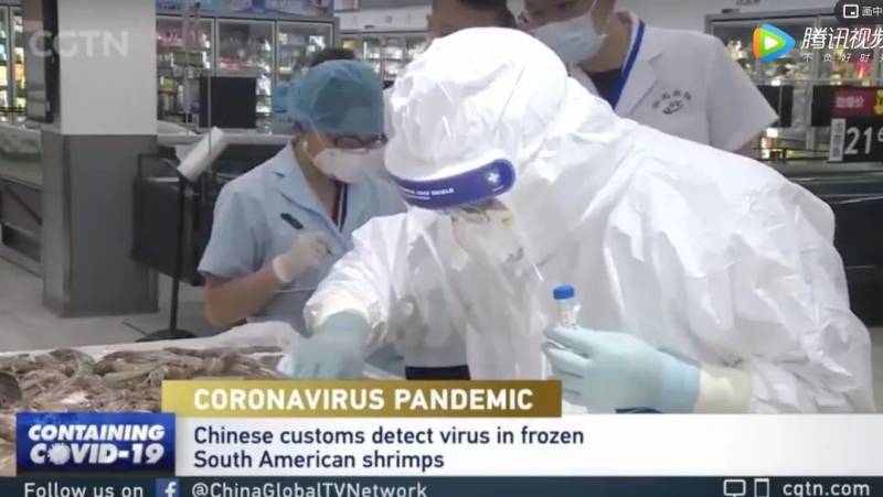 中國冷凍食品頻繁檢出新冠病毒,新加坡也進口了