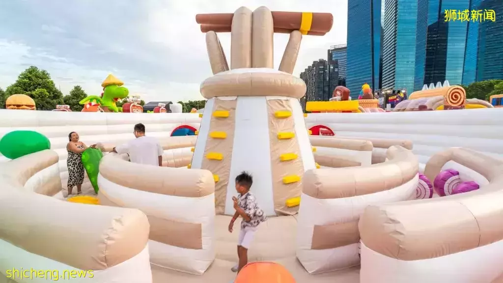 滨海湾充气城堡嘉年华!超大超好玩!活动有效期至6月26日