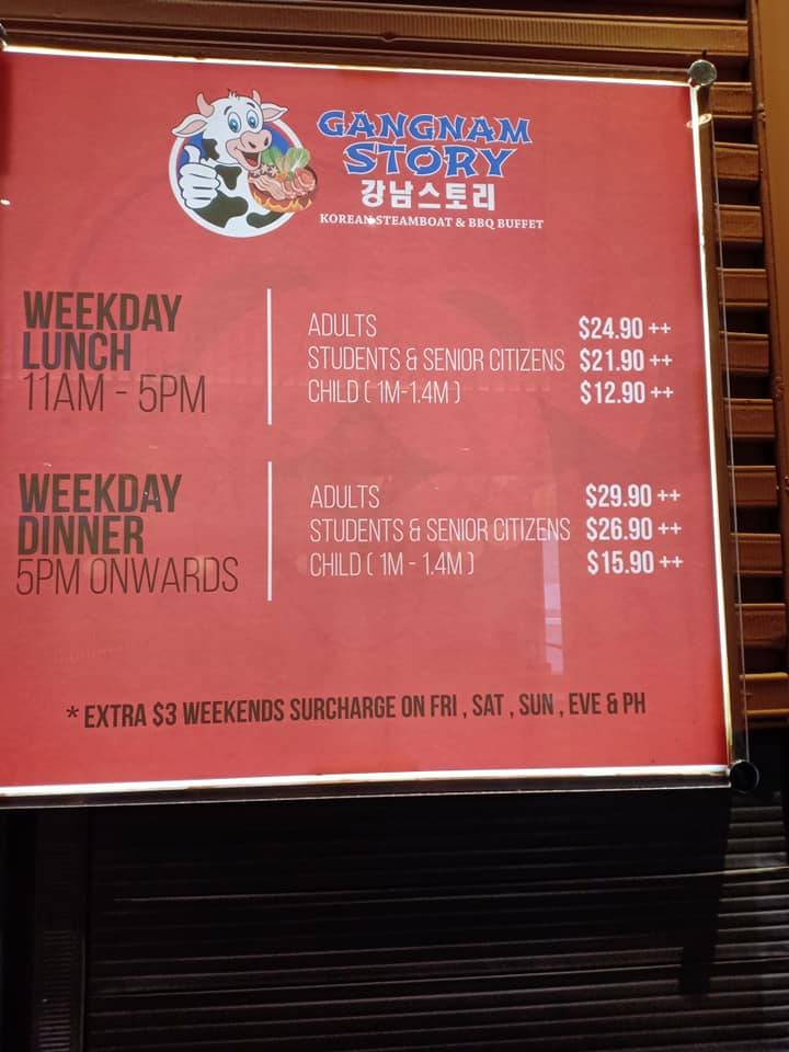 飽到扶著牆出‼烏節路Gangnam Story✨韓式烤肉+火鍋自助餐🍲一人只需$24.90++😍