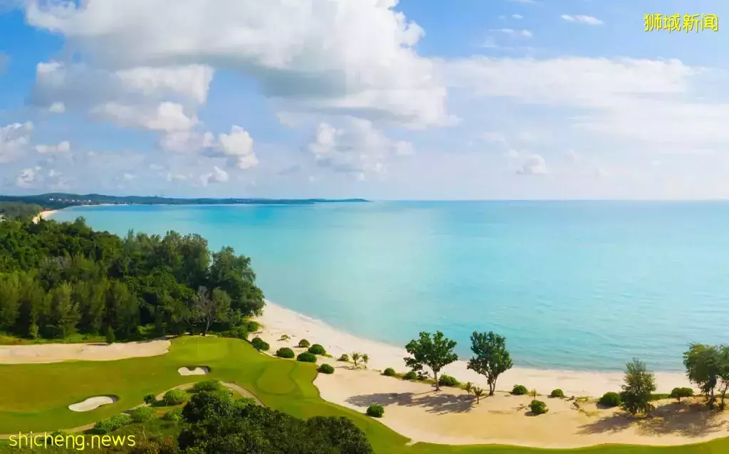 从新加坡坐船一个半小时,这个地方火了!阳光海滩度假村只要46新