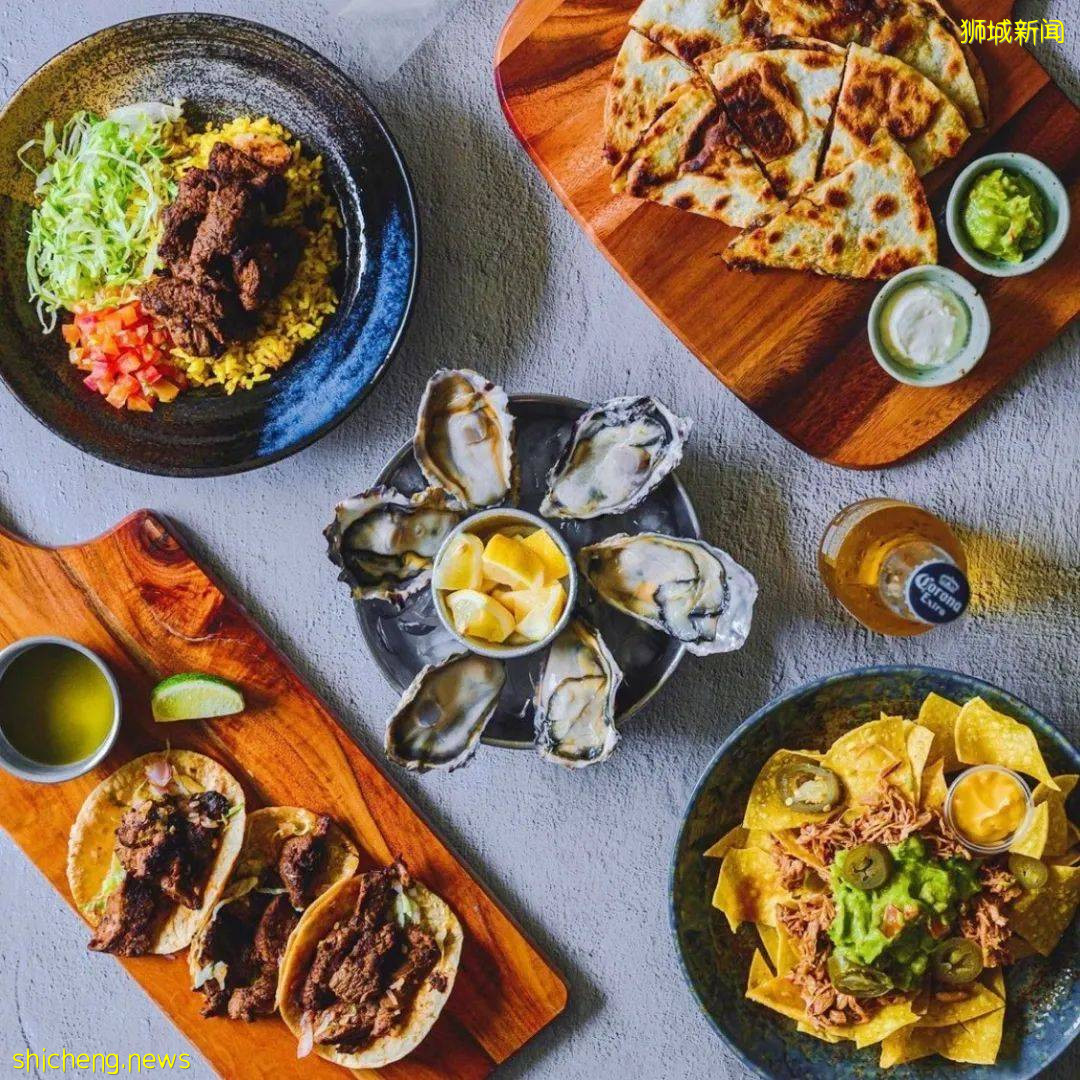 獅城高校美食 可以吃一路的環Kaplan美食地圖，各國料理不重樣