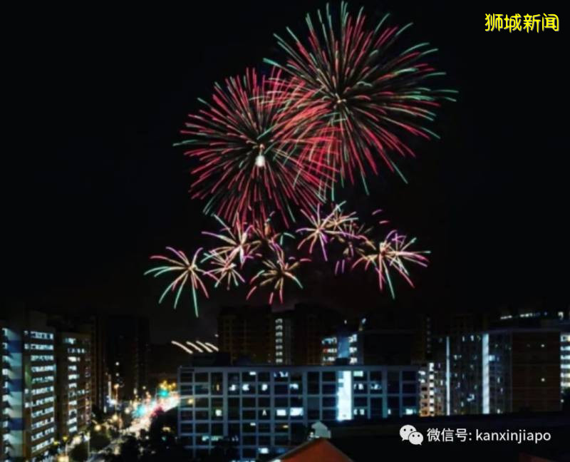 疫情籠罩2020新加坡國慶,絢爛煙花全島怒放,祈禱平安,瘟疫退散