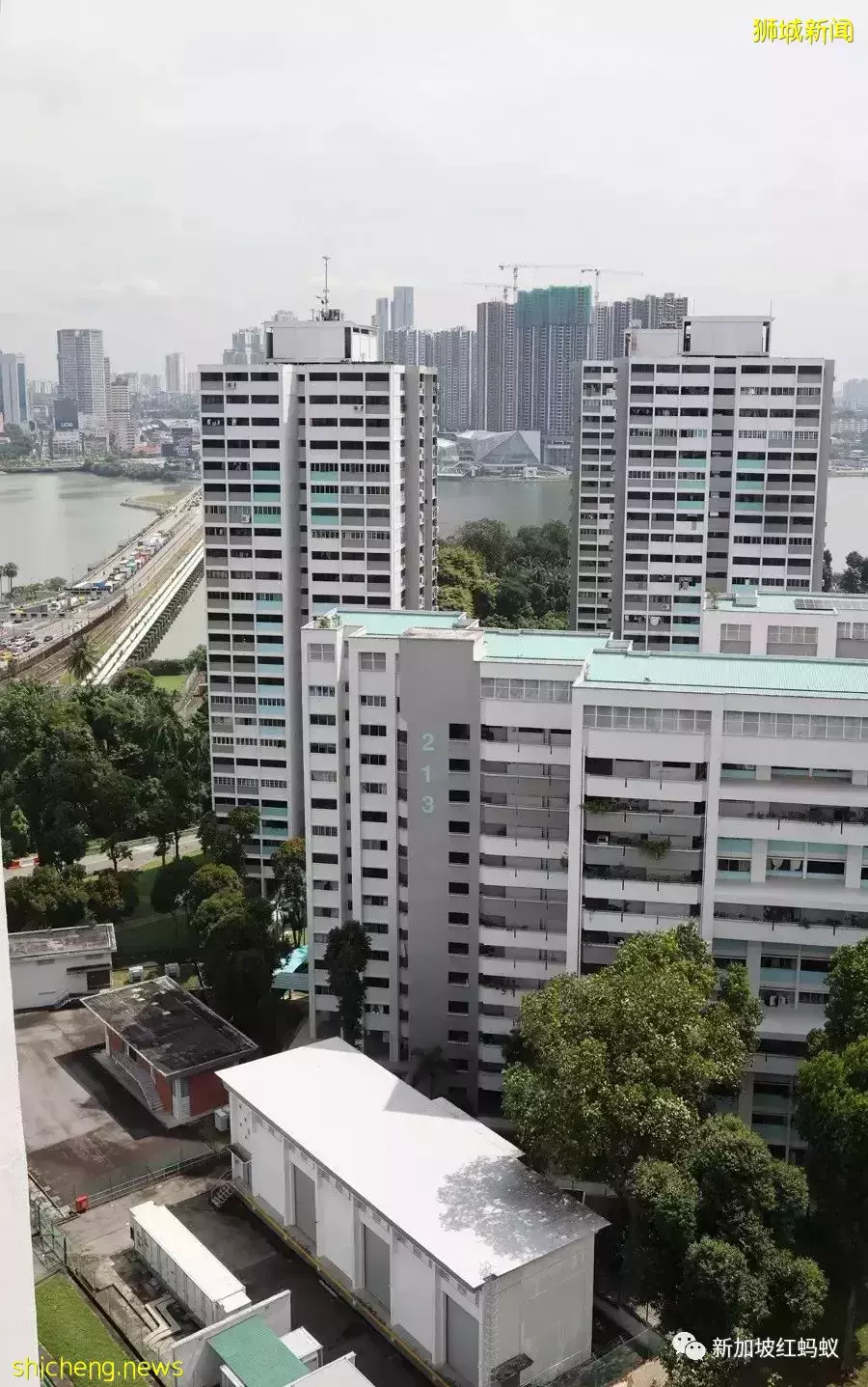 政府征收陆路关卡附近组屋 许多居民在消息公布后才知道受影响