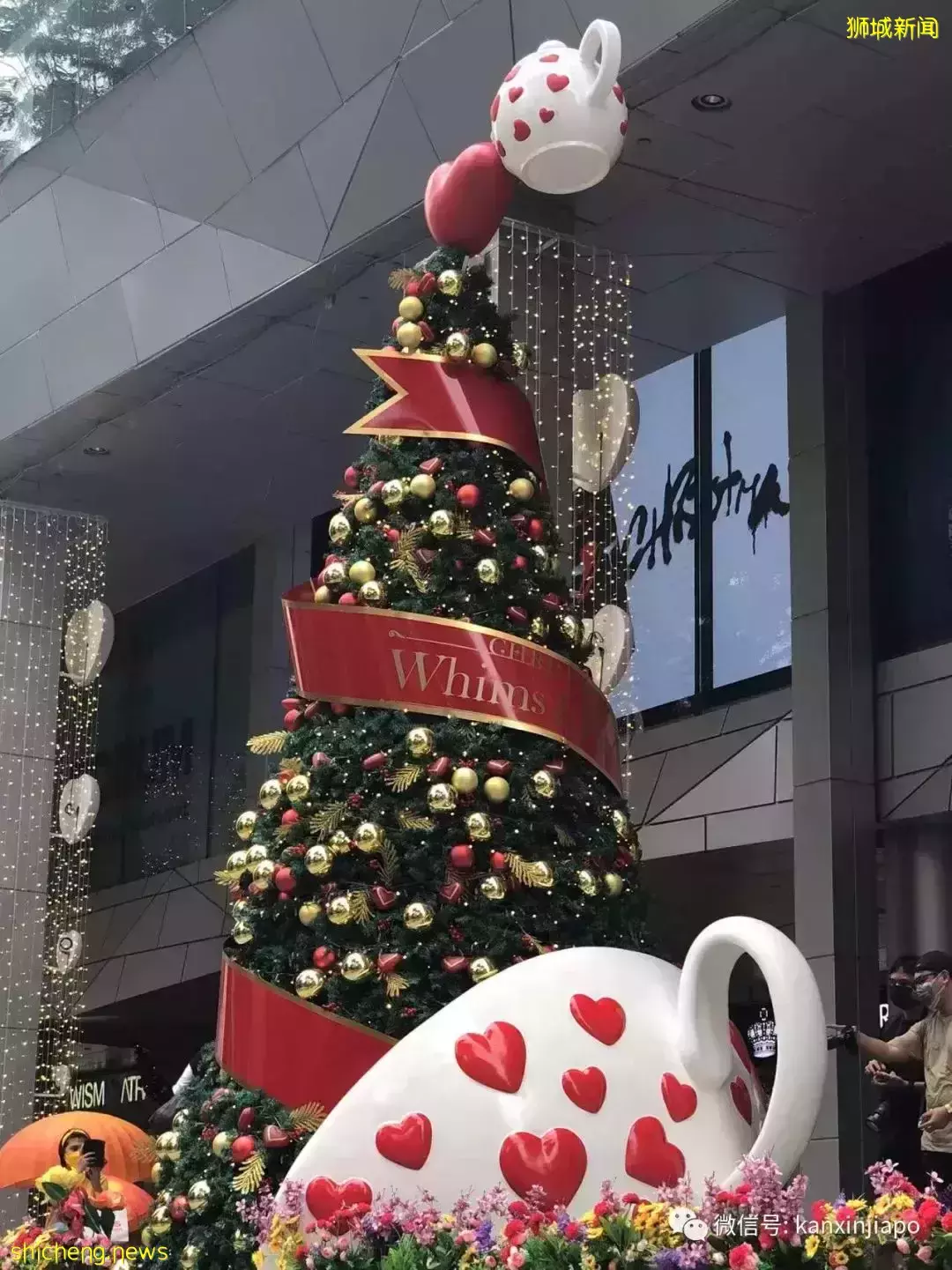 乌节路圣诞装饰实拍!全新加坡2021年最美圣诞树即将揭晓