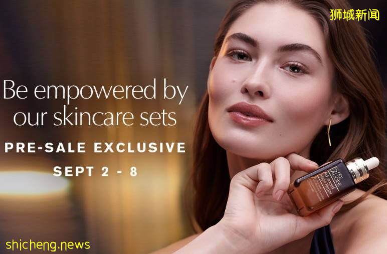 雅诗兰黛Lazada旗舰店9.9预售活动放出!半卖半送相当于半价啦!!还有超美包包赠送哦