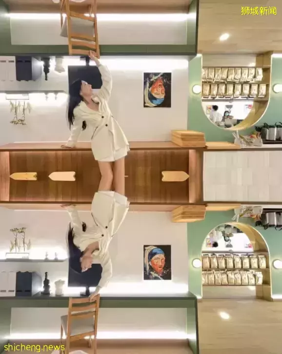 新加坡第一家颠倒主题咖啡馆!拍第一张照片就惊艳了