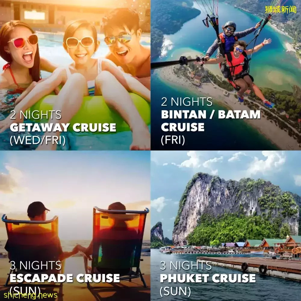 Genting Dream Sailing 6天5夜航海遊,每晚只需S$300++💥 一船暢遊世界、包吃、包喝、包娛樂