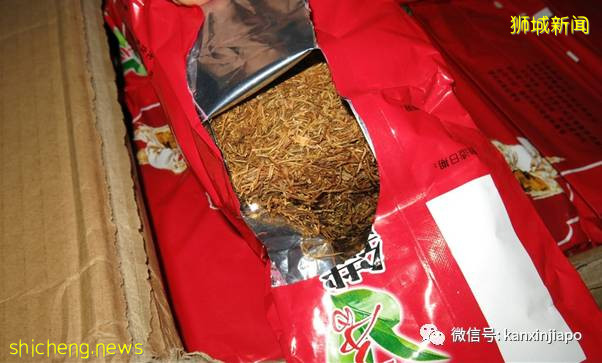 烟草变茶叶，只为了逃避18810新币税！两名中国籍男女被捕