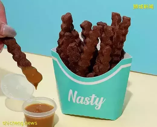 这不是薯条!Nasty Cookie限时推出薯条造型曲奇,搭配蘸酱,愚人节整蛊100%成功🤥