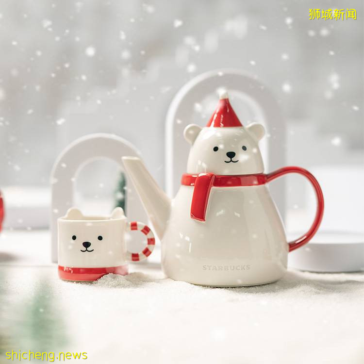 Starbucks冬季圣诞周边🎄全岛已上架!雪人+小熊+雪花+圣诞树造型、佳节氛围感十足❄