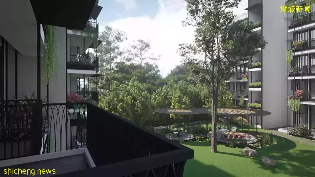 新加坡又出全景观公寓,示范了真正的花园式小区