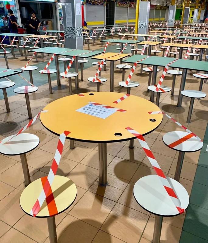 新加坡用膠帶做了一場大型公共藝術