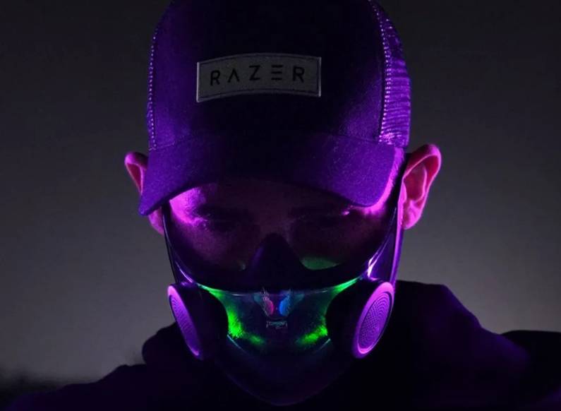 雷蛇发布N95透明超炫智能口罩,网友:公布价格让我死心