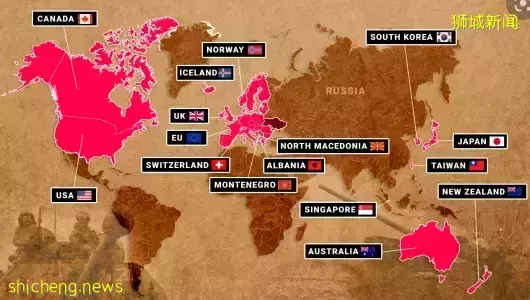 回应制裁！俄罗斯把新加坡列为“不友善国家”