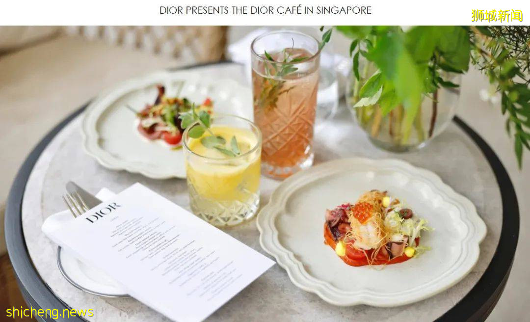 林俊杰带着妈妈打卡的Dior快闪咖啡,10月31日最后一天咯