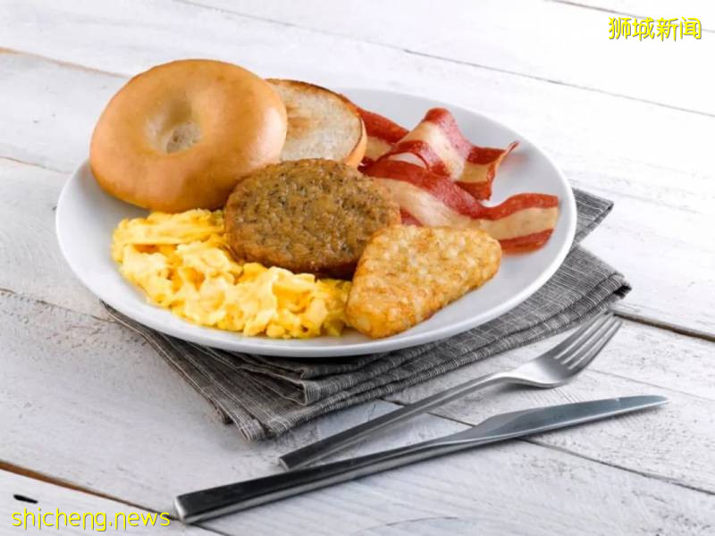 Texas Chicken推出豐盛早餐,bagel組合值得一嘗