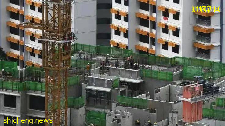 新加坡公共住宅项目延误长达六个月，因为疫情影响减少工地人数