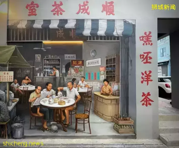 牛车水新增多幅巨型壁画,本地艺术家爆肝24天!超有趣互动体验快来打卡