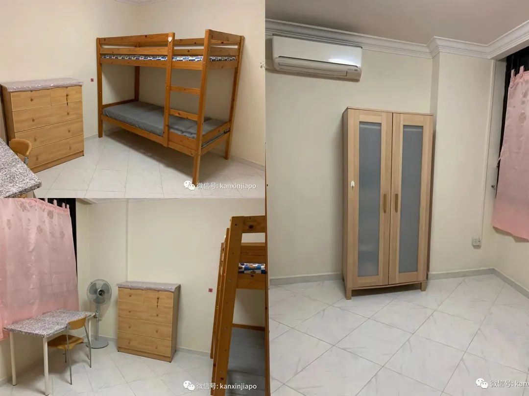 新加坡房屋出租求租信息汇总，普通间每月550新币水电网全包