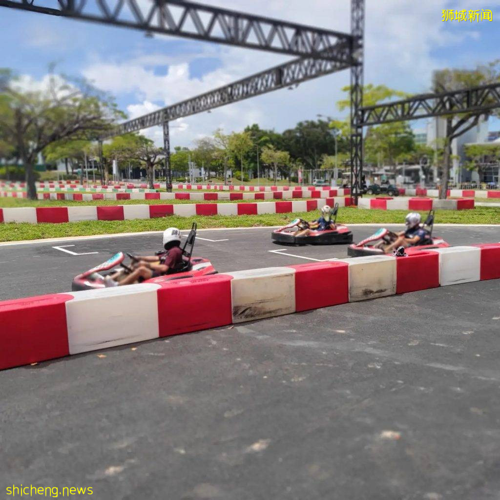 KF1 EXPO全新加坡最大卡丁车专用赛道!白天/夜间赛车体验、完成你的赛车梦🔥8月底即将开张🎊