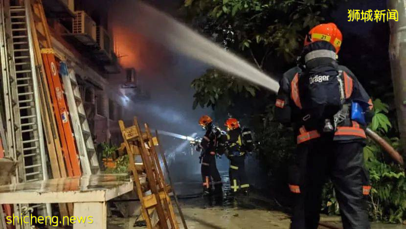 天干物燥，芽笼兀兰火灾紧急救援