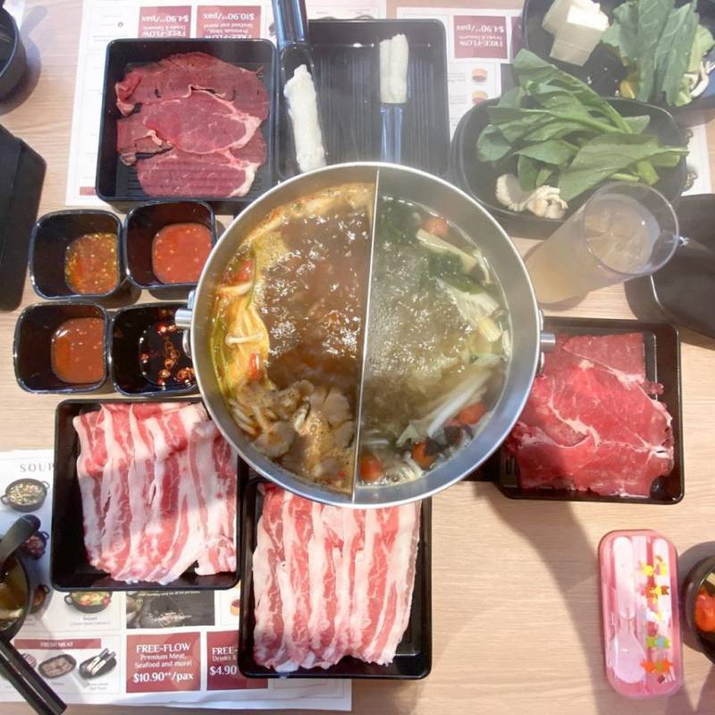 Suki Suki Thai Hot Pot清真泰式自助火鍋🍲 S$17.90++高級食材任吃！11月限定，4人同行1人免費🆓