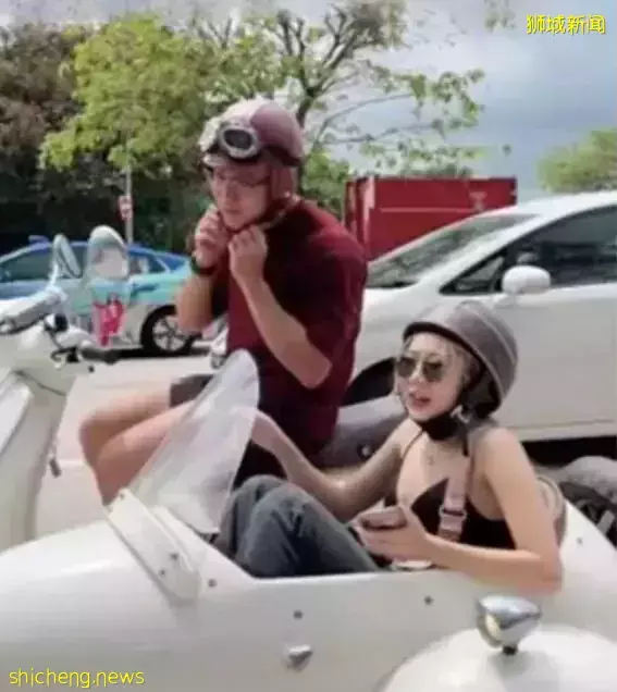 新加坡情侣开三蹦子上演湿身大戏!网友:酸了!想起了女神赫本