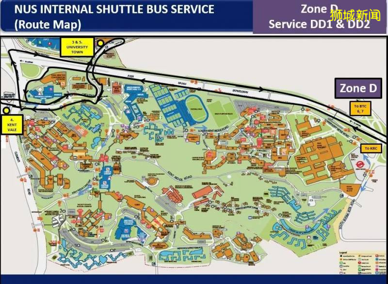 注意!NUS校車路線將從7月20日起全面更新