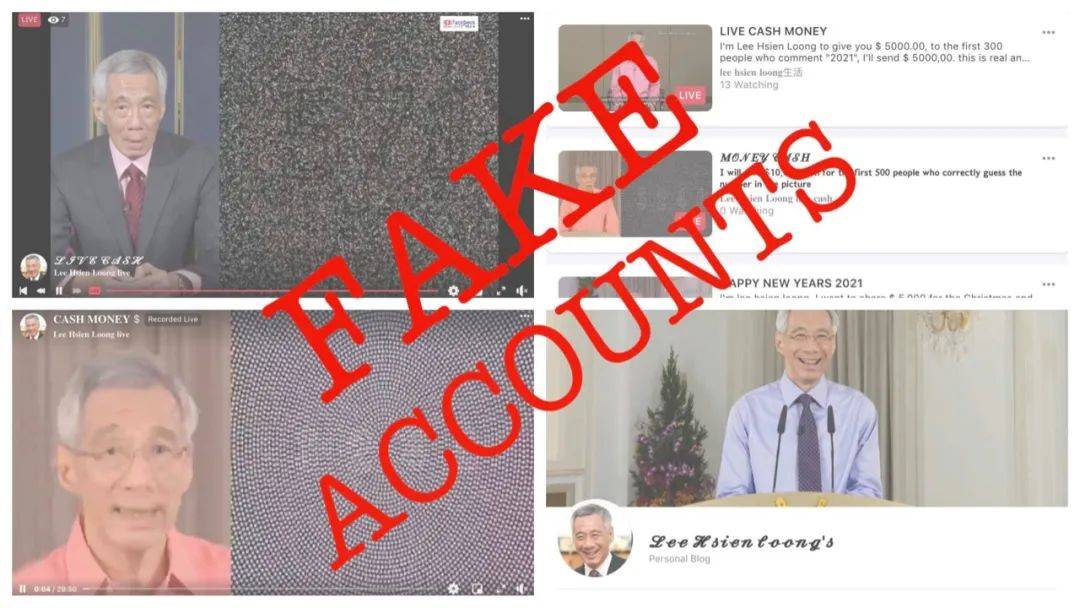 膽大包天！騙子竟然把主意打到了李顯龍總理頭上