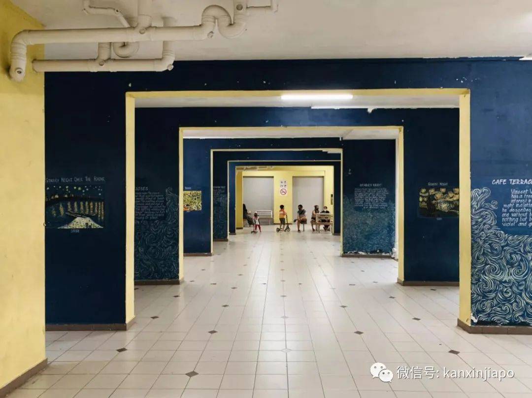 新加坡最美邻里!组屋楼下居然成了梵高画廊