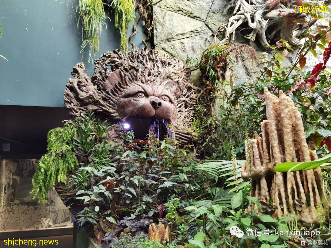 穿越魔幻国度！巨型玻璃艺术品出现在滨海湾