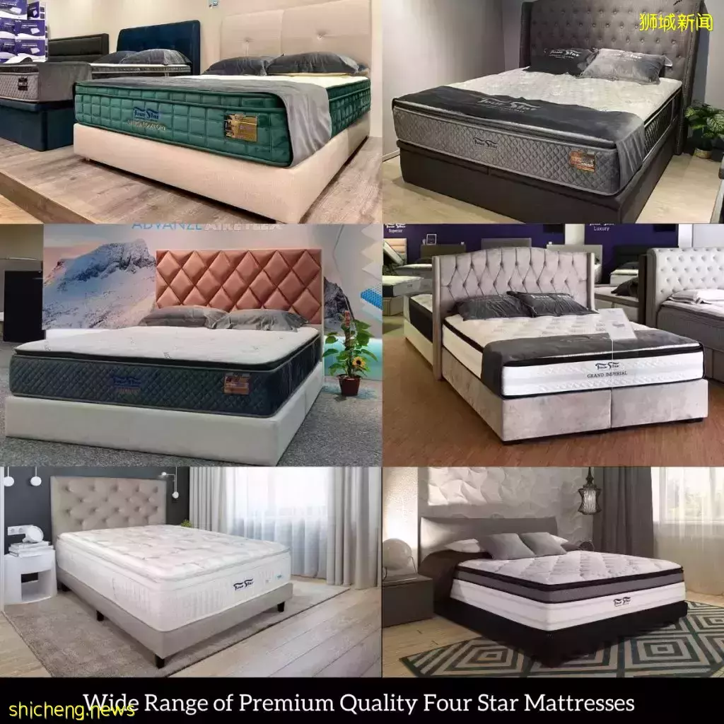 裝修清倉大甩賣！ Four Star旗艦店全場床品、沙發折扣高達80%💥 五星級酒店同款枕頭、抱枕僅售S$9.90