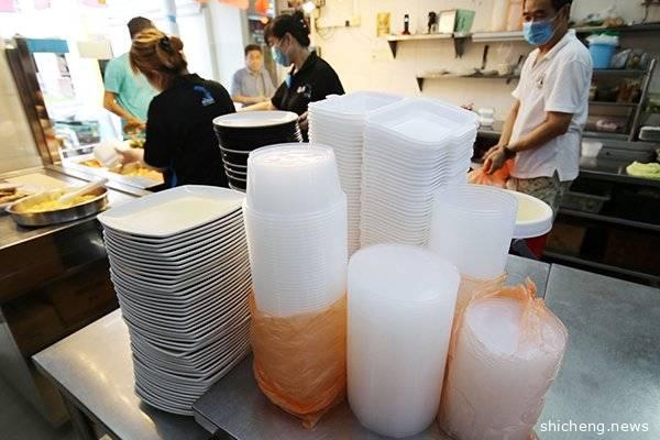 ◤新国启动断路器30天◢担心打包容器短缺 新国小贩囤三倍货