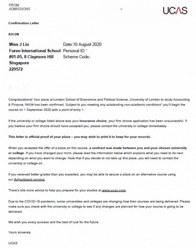 “好在我努力了!” 新加坡留學生:中考落榜,名校offer也能照拿不誤