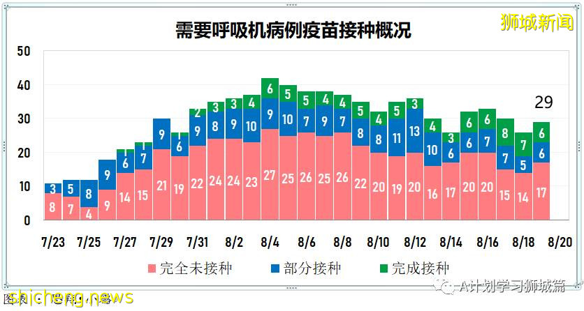 8月20日，新加坡疫情：新增40起，其中本土36起，輸入4起；77%的國人已經完成疫苗接種