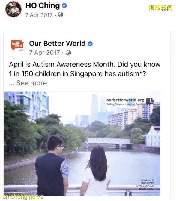 8岁自闭症男孩感动新加坡，总理夫人点赞转发