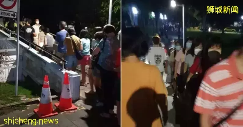 为目睹“蓝眼泪”，网民:差不多所有新加坡人都去了樟宜村