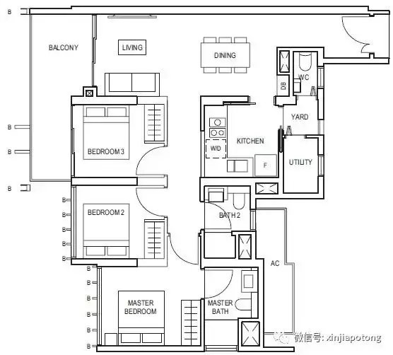武吉知马上段,5分钟到山景道地铁站