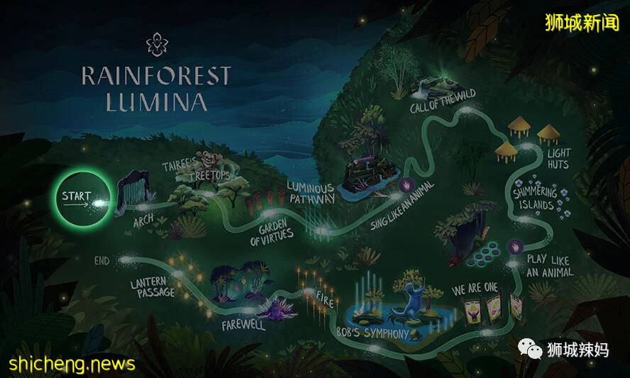 低至S$8！就3天！新加坡動物園“幻光雨林之夜”強勢回歸，亞洲第一夜遊體驗