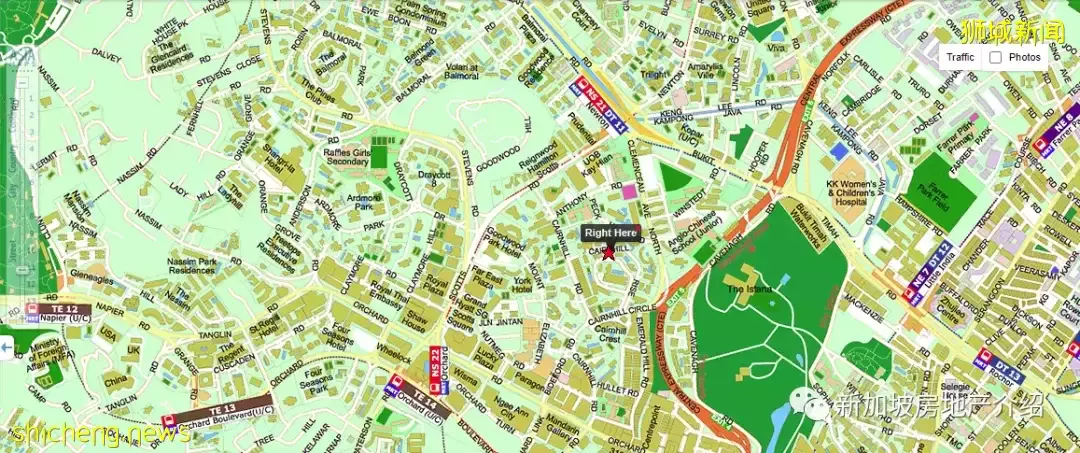 The Peak @ Cairnhill II(D09)，位于烏節路的永久地契現房公寓，學區房