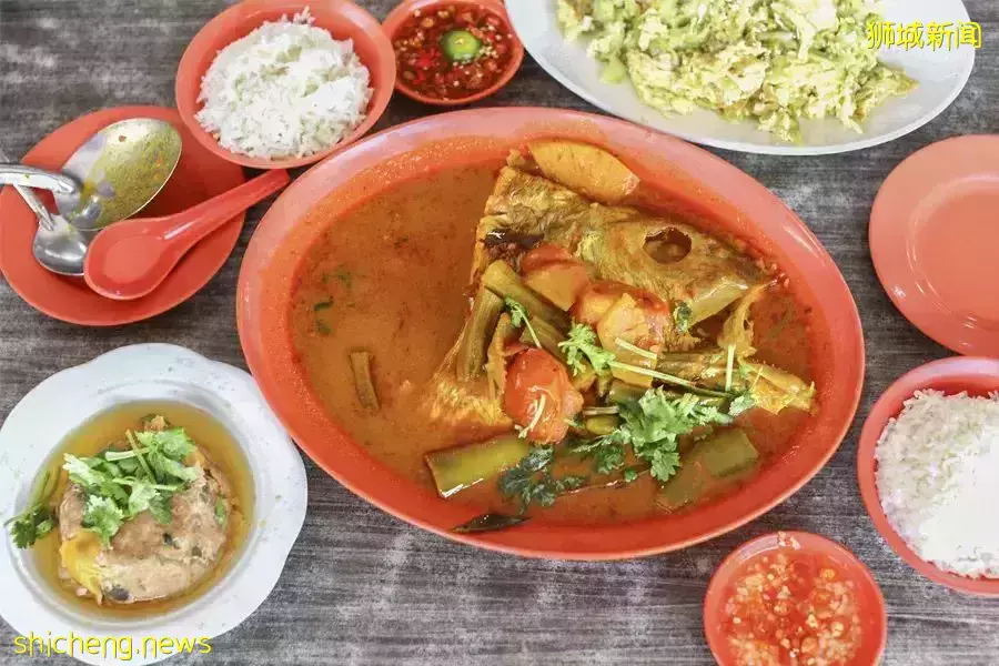 新鲜热辣的咖喱鱼头,南洋美食第一天团成员