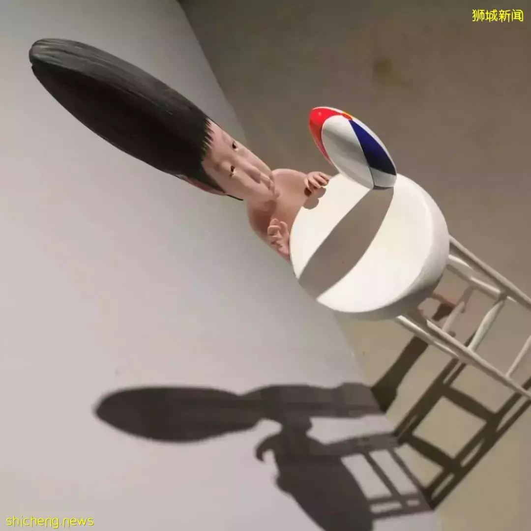 哈哈哈！我帶娃去了這個免費雕塑展，一路上要笑瘋了