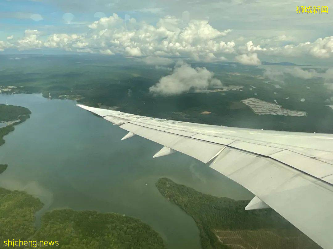 在廣州飛往新加坡的航班上，我發現了不一樣的風景