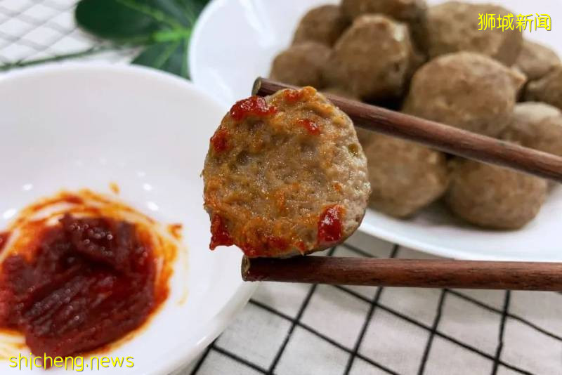 正宗潮汕手打牛肉丸,飚汁又弹牙!满4包全岛免费配送