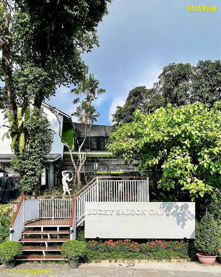 花园森系越南餐厅Lucky Saigon Cafe🌿仿佛在丛林中就餐！经典越式美食必不可少😎 