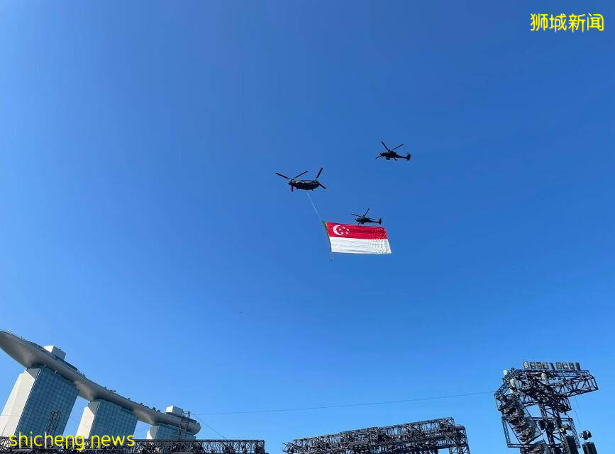 新加坡国庆盛典占C位！燃！超燃！太超燃