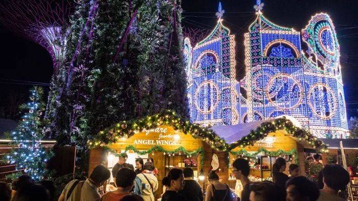 聖誕去哪嗨?從白天到晚上,從線下到線上,濱海灣公園聖誕活動不停歇