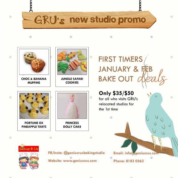 新加坡10間超IN親子烘焙! 再不陪伴,熊孩子就要長大啦